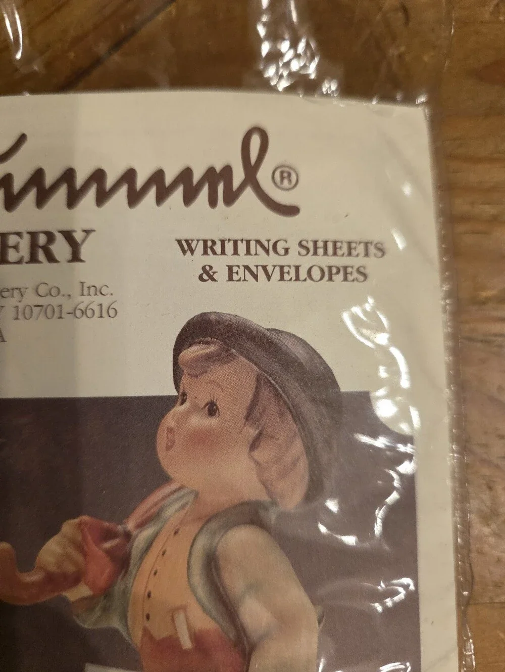 M.J. Hummel Stationery Writing Sheets & Envelopes - Vintage 1992 Made In USA